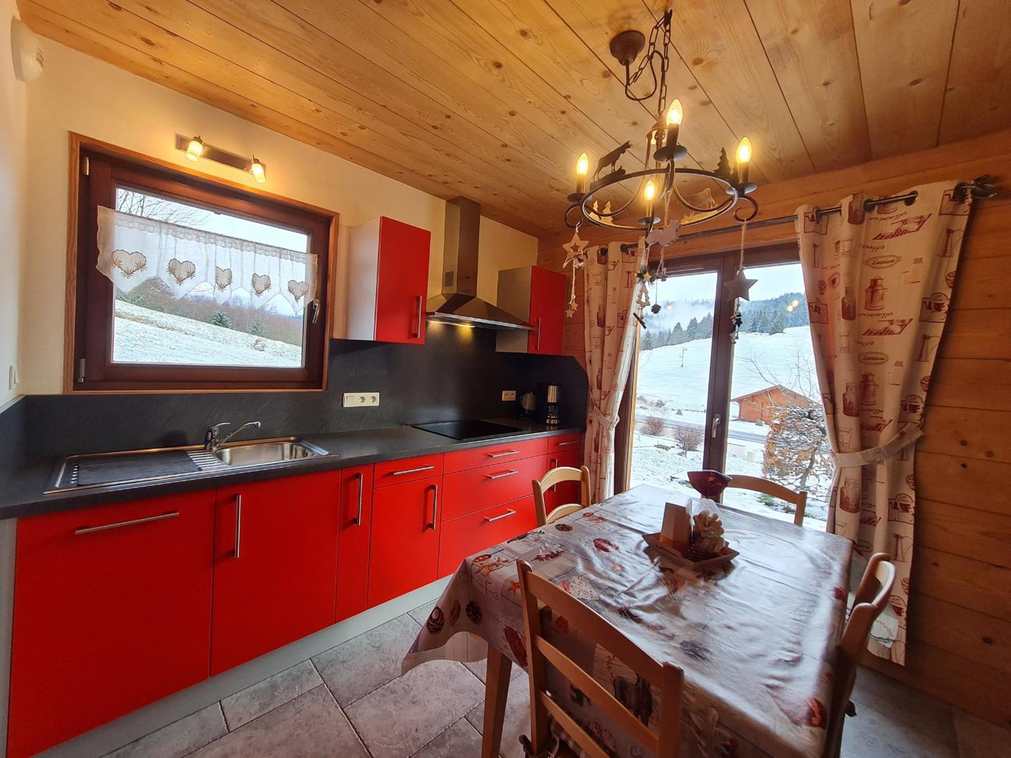 Chalet Chaleureux Face Aux Pistes, Proche Gerardmer, Ideal Pour Famille, Balcon Et Terrasse - Fr-1-589-182 Ban-sur-Meurthe-Clefcy Zewnętrze zdjęcie