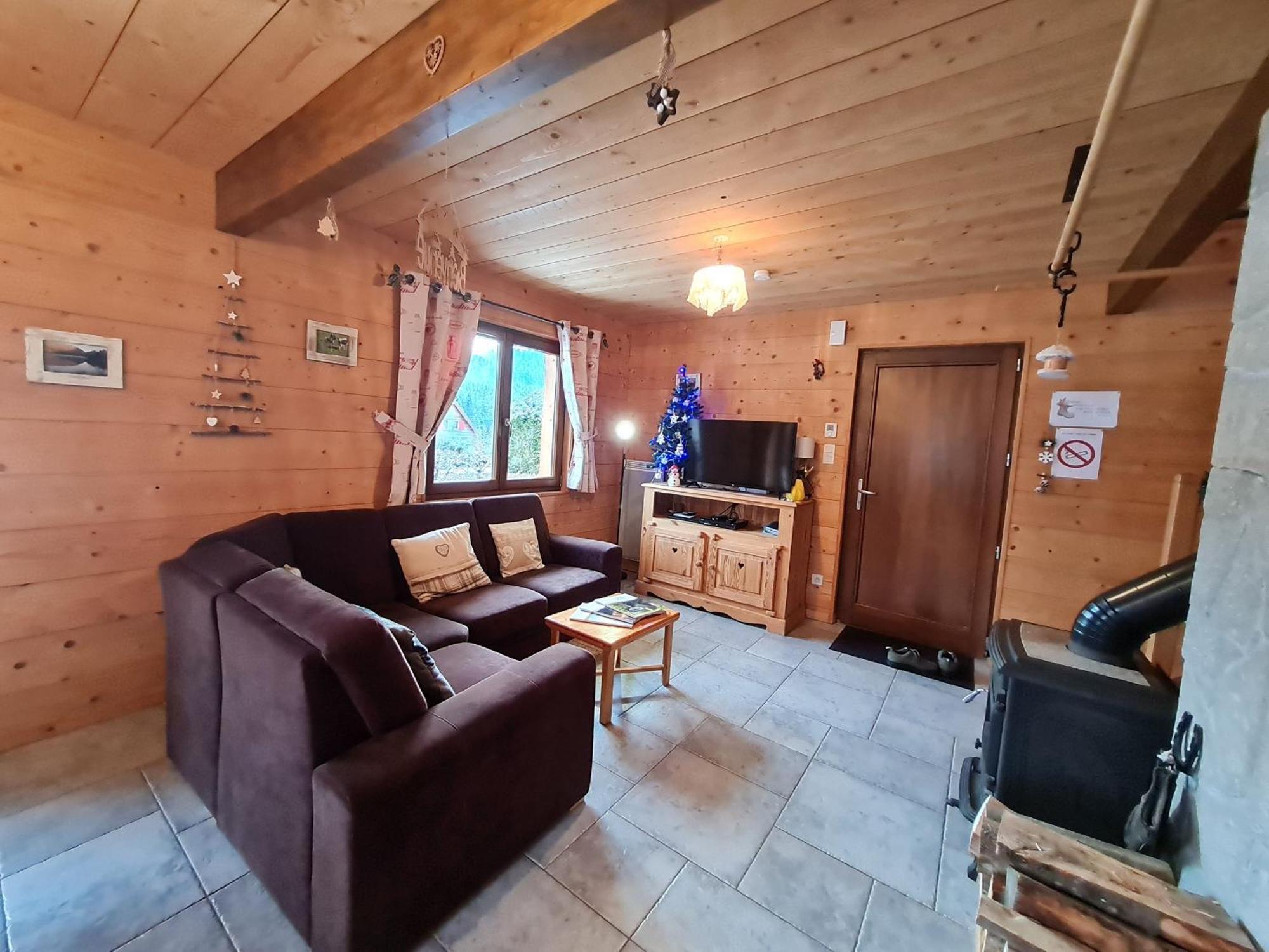 Chalet Chaleureux Face Aux Pistes, Proche Gerardmer, Ideal Pour Famille, Balcon Et Terrasse - Fr-1-589-182 Ban-sur-Meurthe-Clefcy Zewnętrze zdjęcie